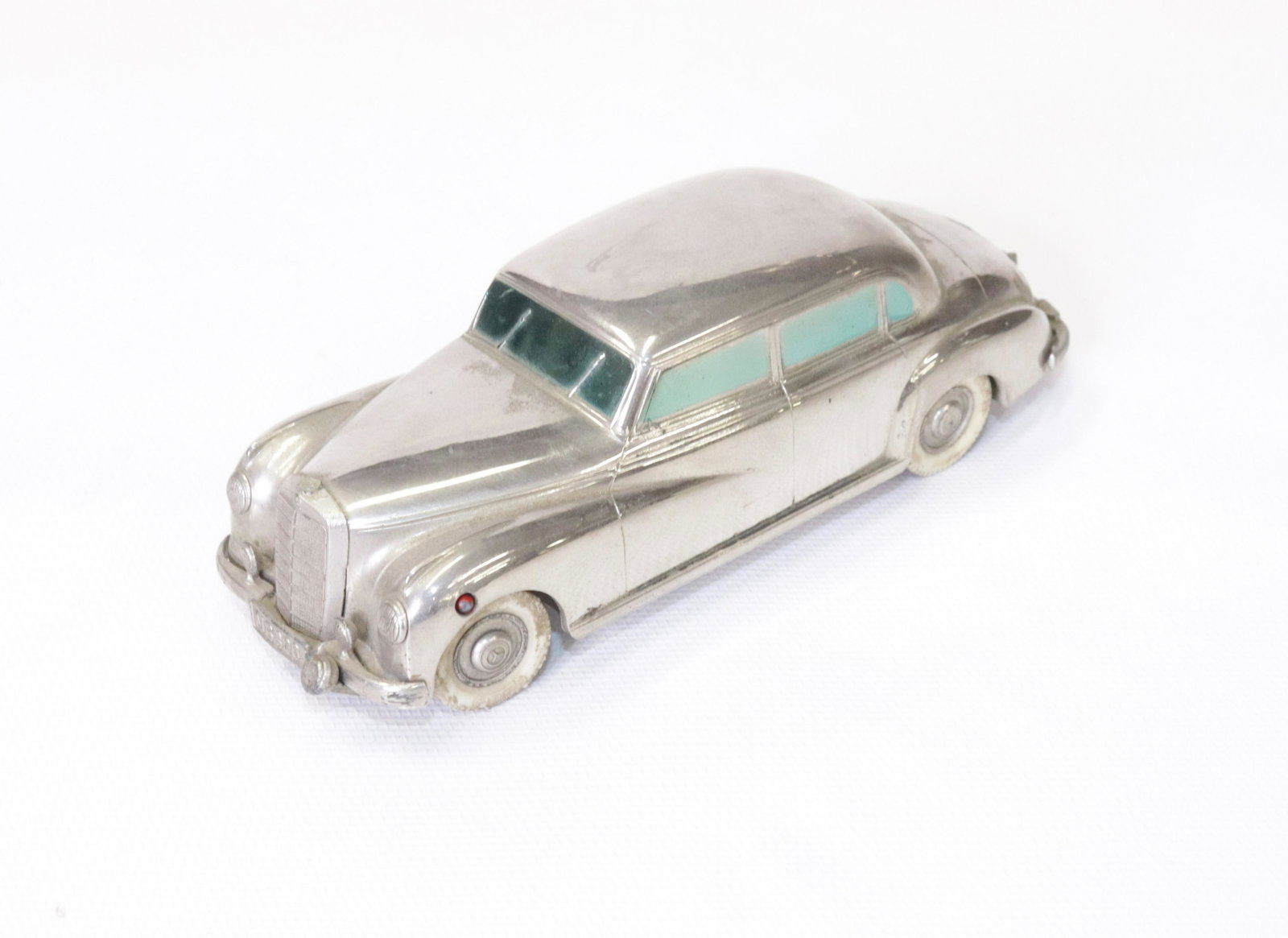VINTAGE GERMAN WIND-UP CAR: KOLNER PRAMETA MERCEDES 300 5.75"