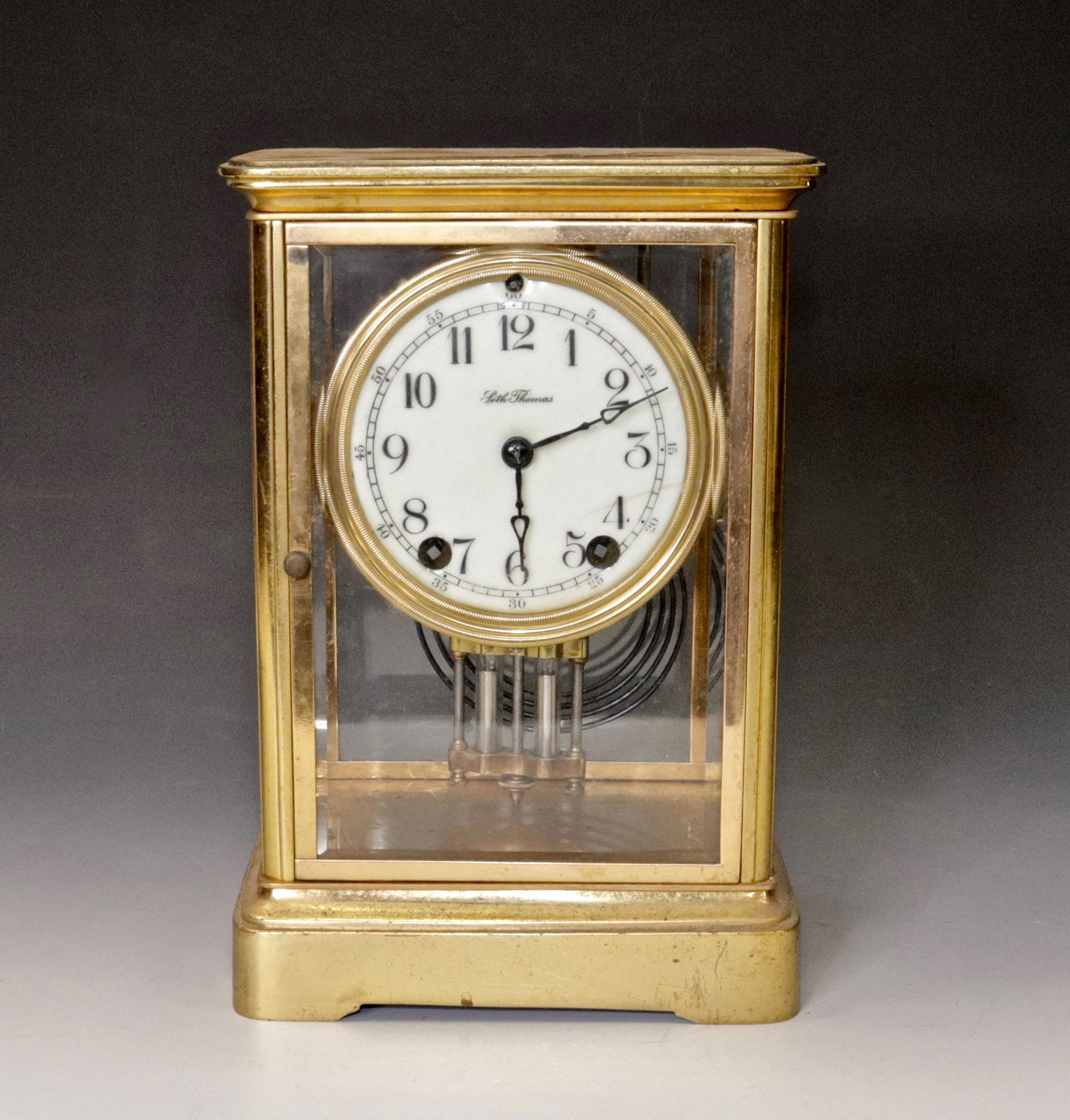 Seth Thomas Brass Clock