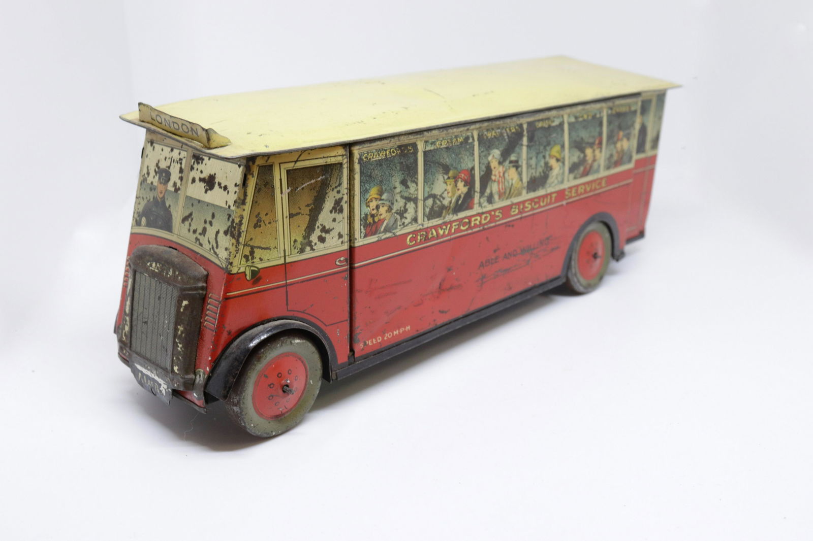 WILLIAM CRAWFORD & SONS BISCUIT TIN (1 of 4)