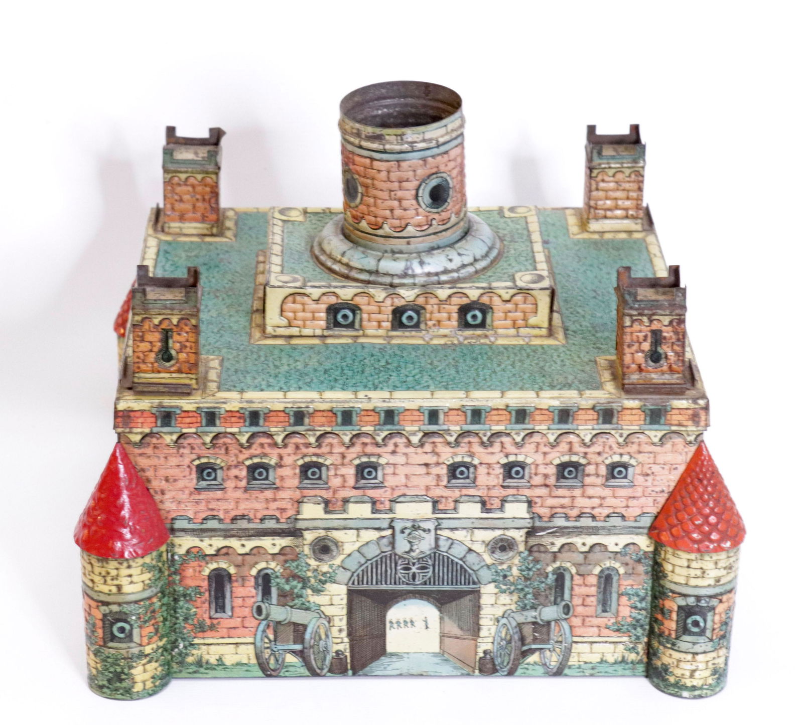 GERMAN TIN BISCUIT CASTLE (1 of 4)