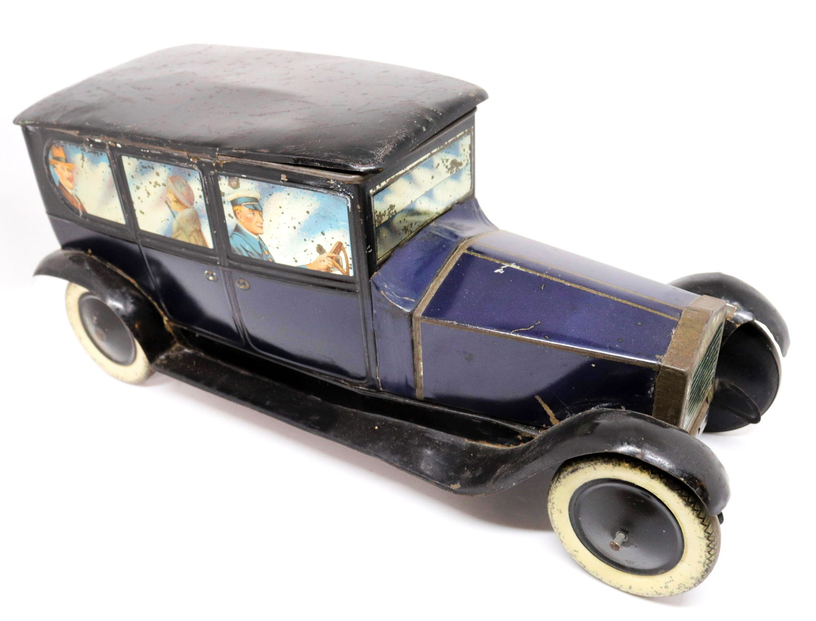 WILLIAM CRAWFORD & SONS BISCUIT TIN (1 of 4)