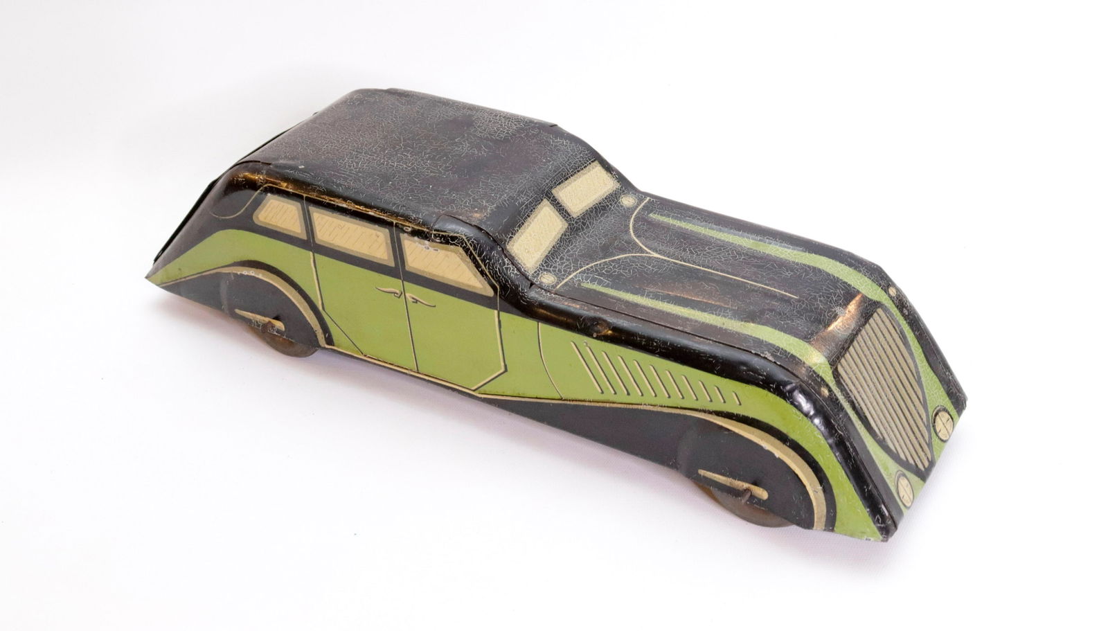 FRENCH AUTO BISCUIT TIN (1 of 4)