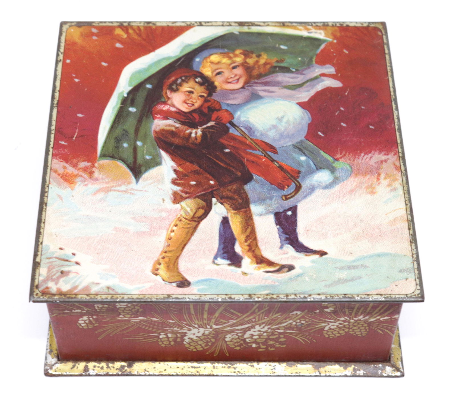 C.W.S. BISCUIT TIN (1 of 4)