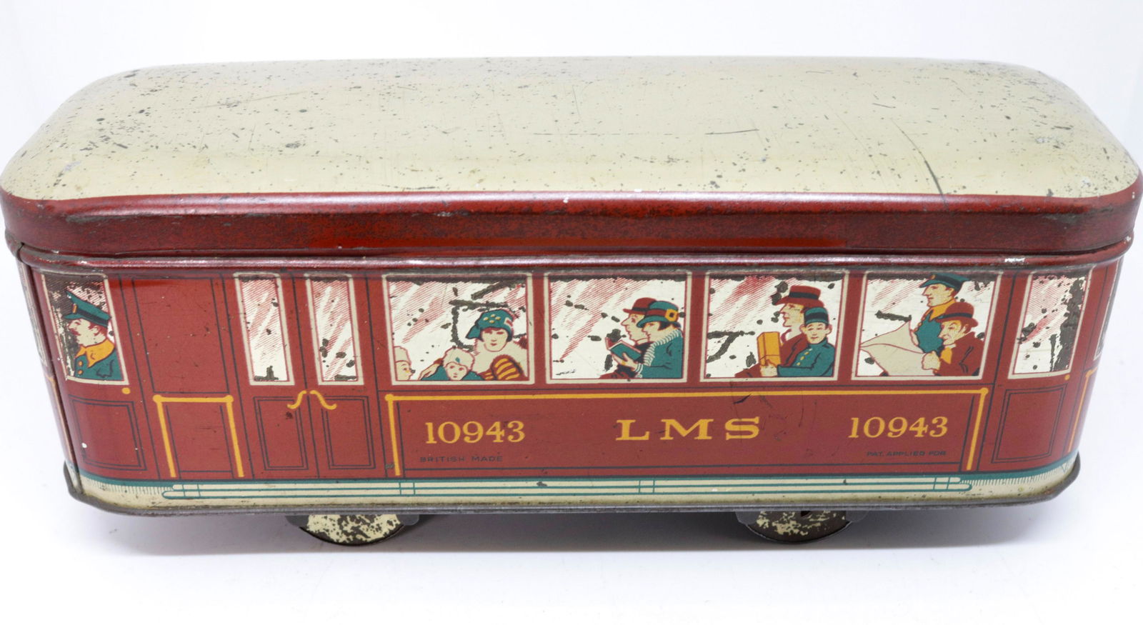 BRITISH MADE BISCUIT TIN (1 of 5)