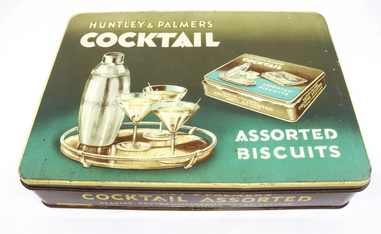 HUNTLEY & PALMERS BISCUIT TIN (1 of 6)