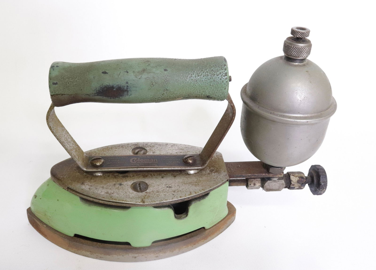 COLEMAN MODEL 5 IRON (1 of 4)