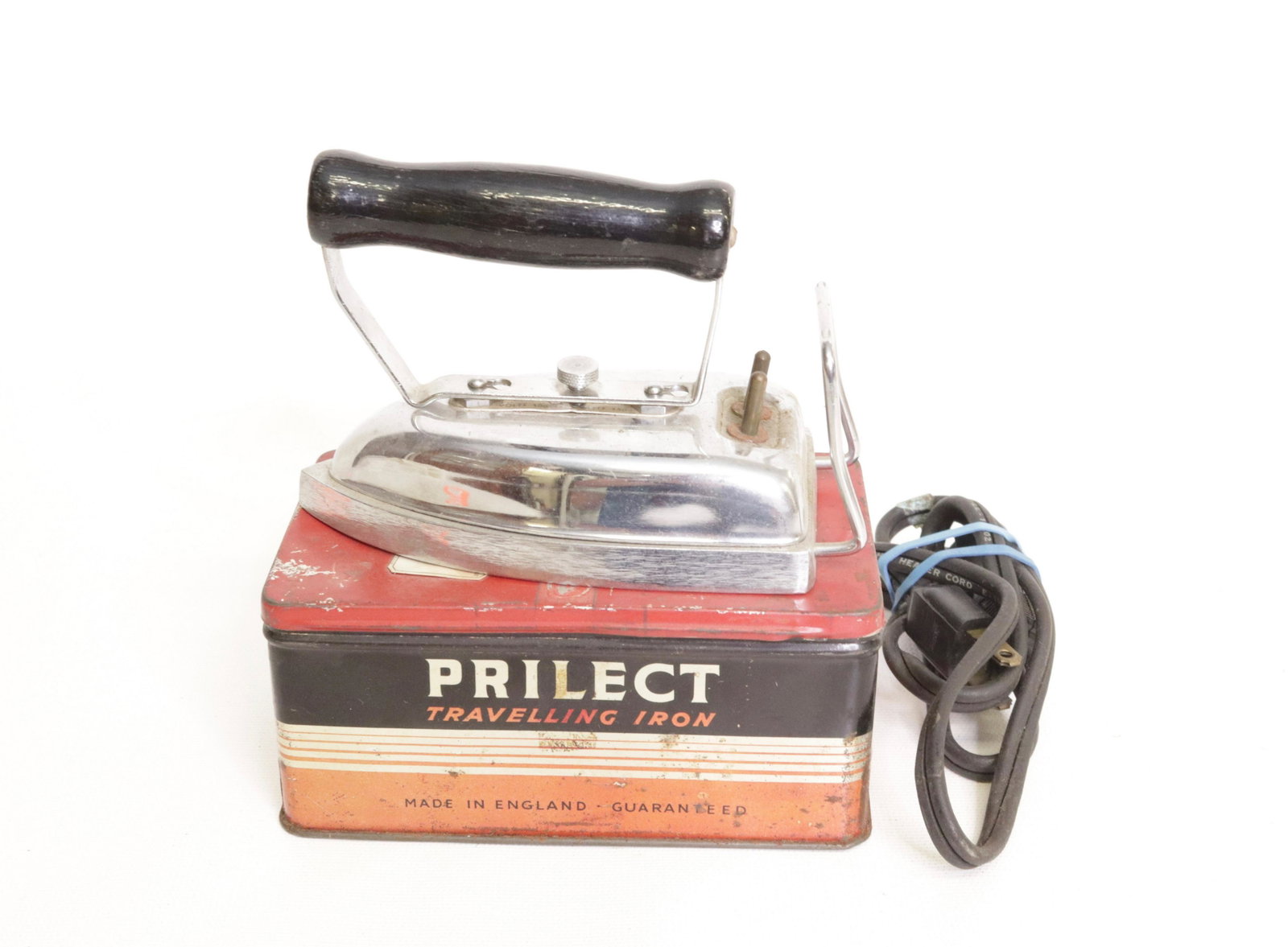 TRAVELING IRON: TRAVEL IN BOX IRON - PRILECT - MADE IN ENGLAND Size 5 1/4"