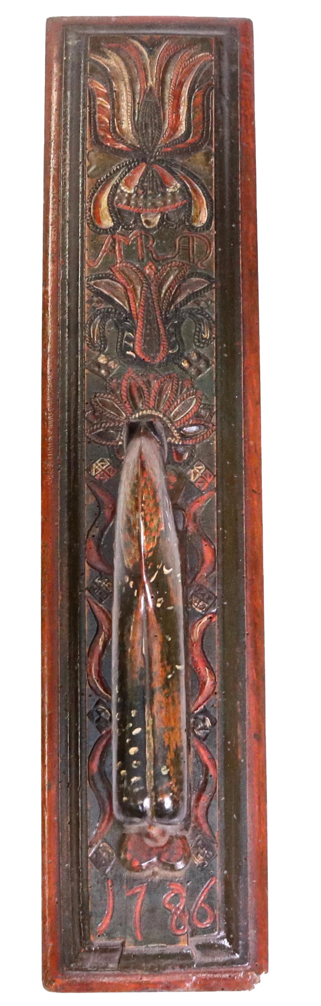 19TH CENTURY MANGLE BOARD (1 of 6)