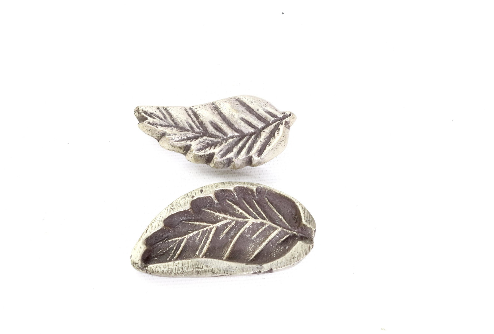 BRASS LEAF IRON: ORIGINAL FORM AND DESIGN Size 2 1/2"