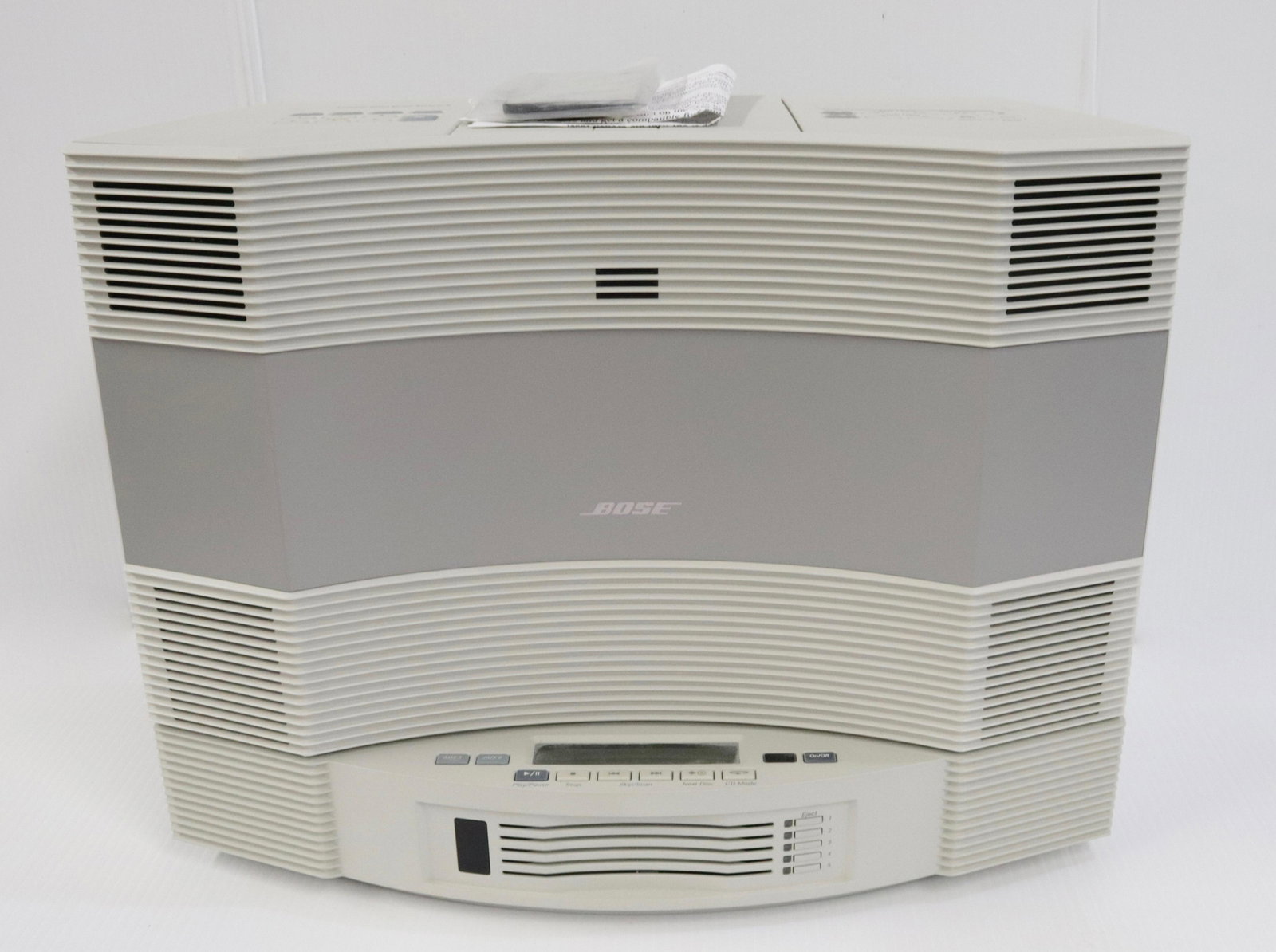 BOSE ACOUSTIC WAVE MUSIC SYSTEM II WITH MULTI-DISC: BOSE ACOUSTIC WAVE MUSIC SYSTEM II WITH MULTI-DISC CHANGER