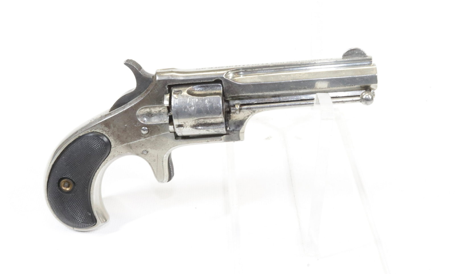 REMINGTON SMOOT #2 REVOLVER: .30 CAL RIMFIRE - SERIAL# 507 Size 2 3/4" BARREL Buying Requirement BLACK POWDER OR ANTIQUE DOES NOT REQUIRE REGISTRATION