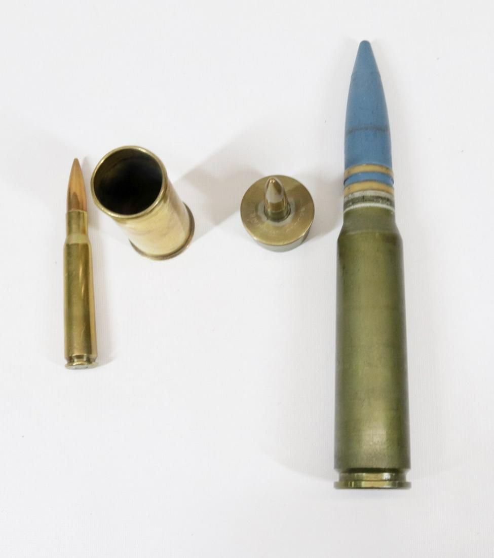 TRENCH ART SHELL LOT: ARTILLERY SHELL LOT