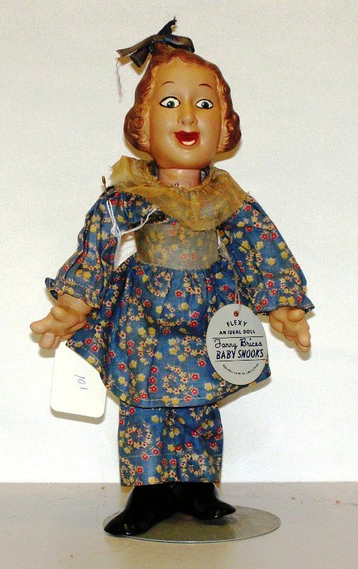12" IDEAL FLEXY FANNY BRICE'S BABY SNOOKS: 12" IDEAL FLEXY FANNY BRICE'S BABY SNOOKS