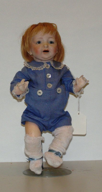 13" GERMAN BISQUE JDK 211 W/ SET EYES AND OPEN MOU: 13" GERMAN BISQUE JDK 211 W/ SET EYES AND OPEN MOUTH