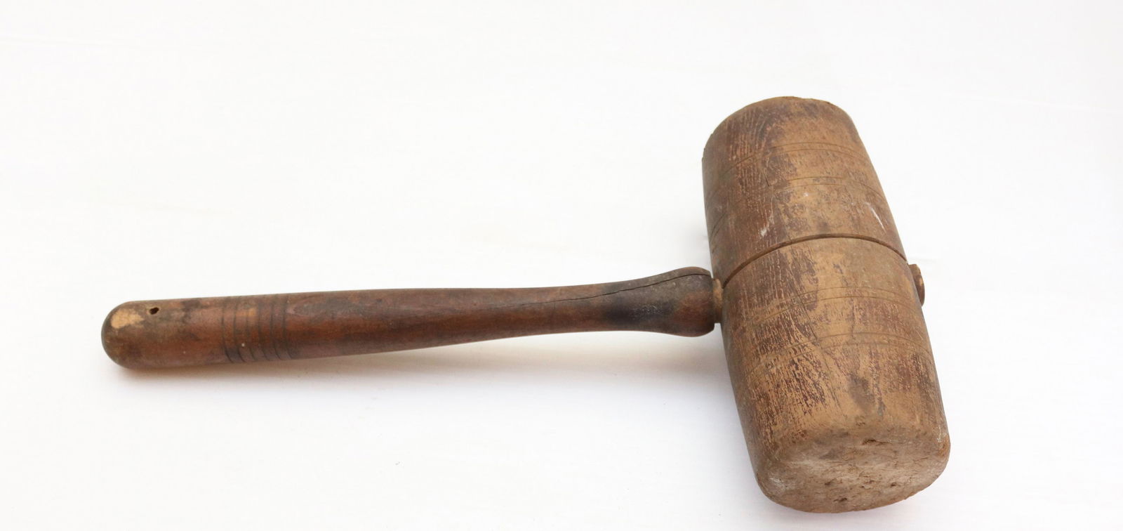 ANTIQUE WOODEN MALLET (1 of 2)