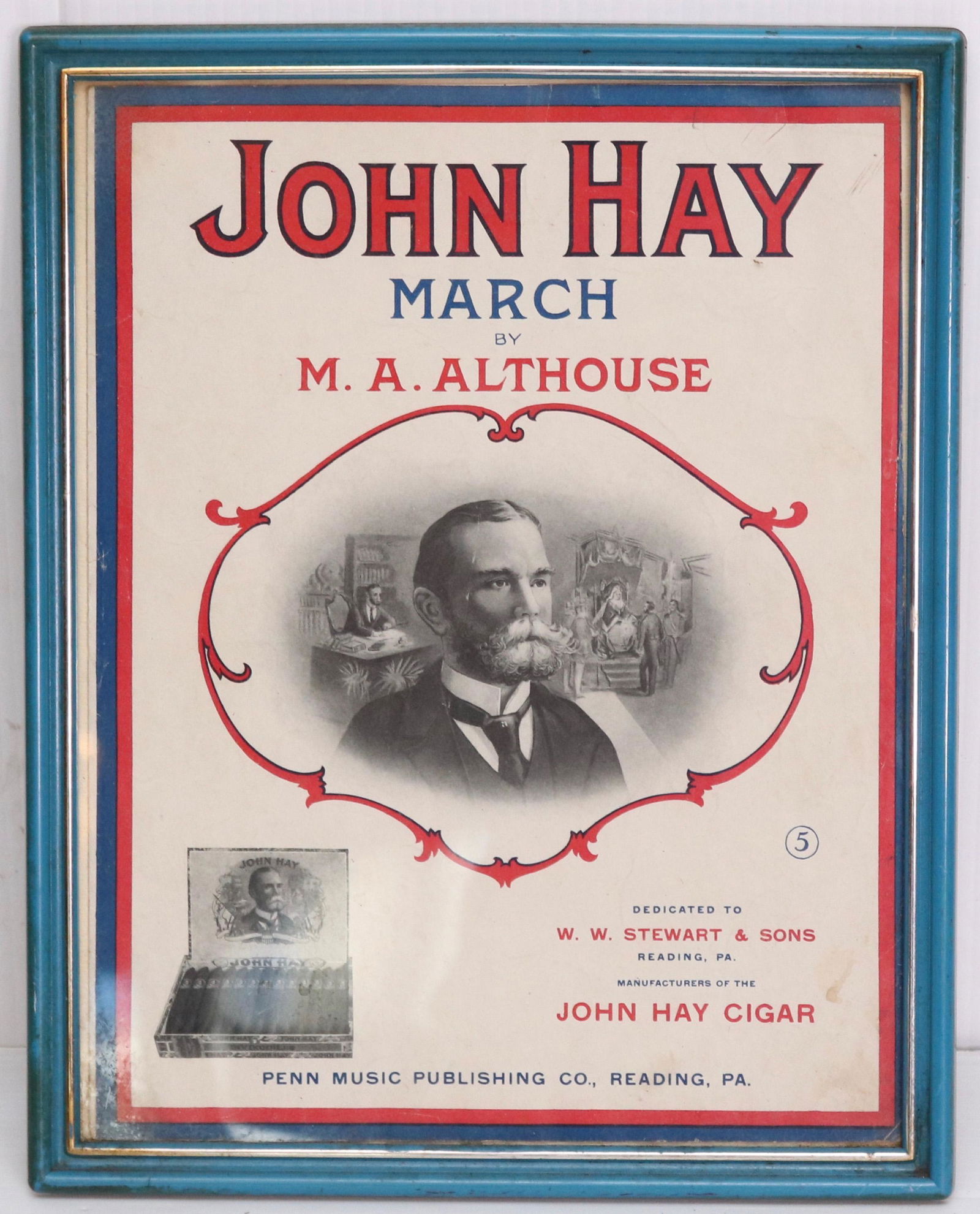 VINTAGE CIGAR ADVERTISER (1 of 2)