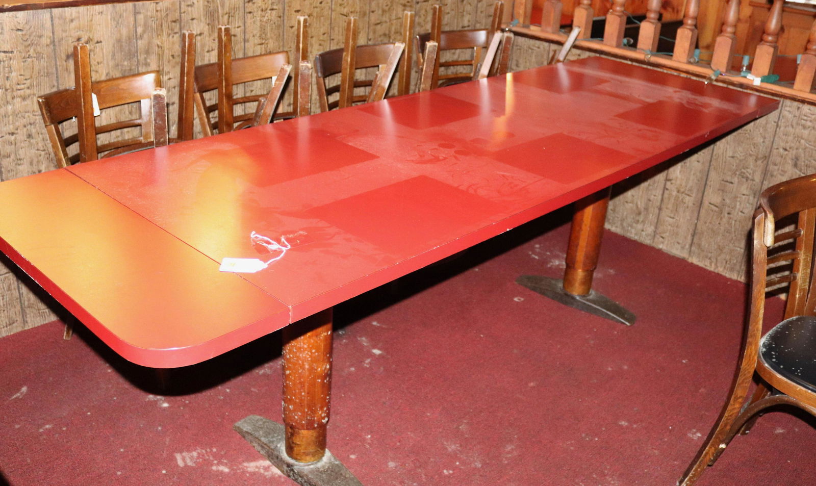 PAIR OF RECTANGULAR DINING TABLES (1 of 2)