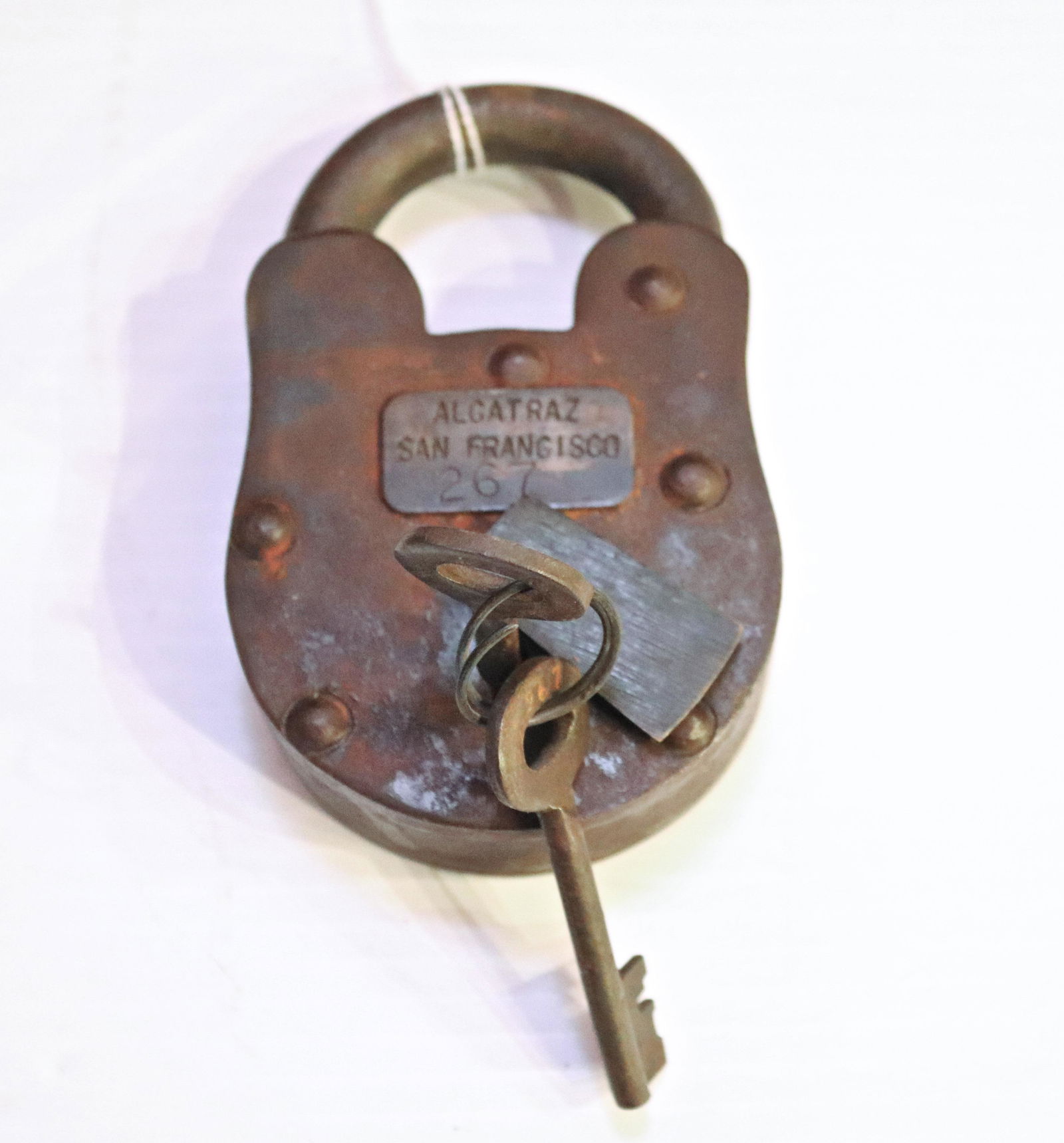 CAST IRON PADLOCK (1 of 2)