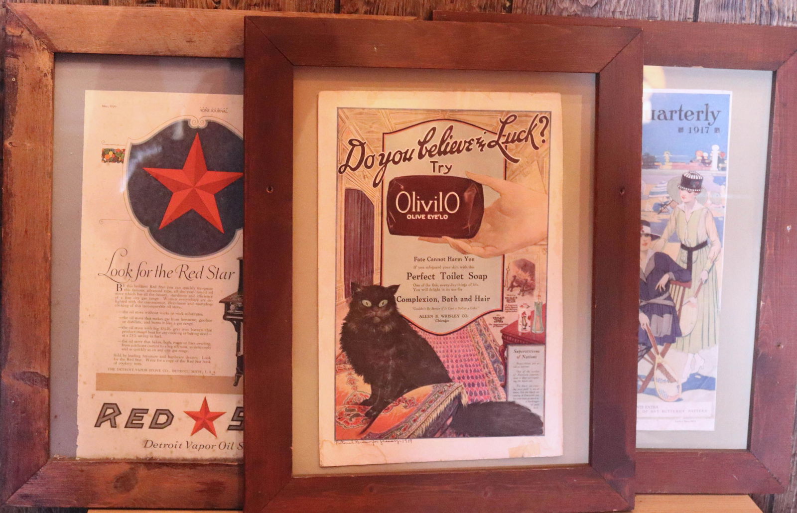 GROUP OF VINTAGE ADVERTISEMENTS (1 of 2)