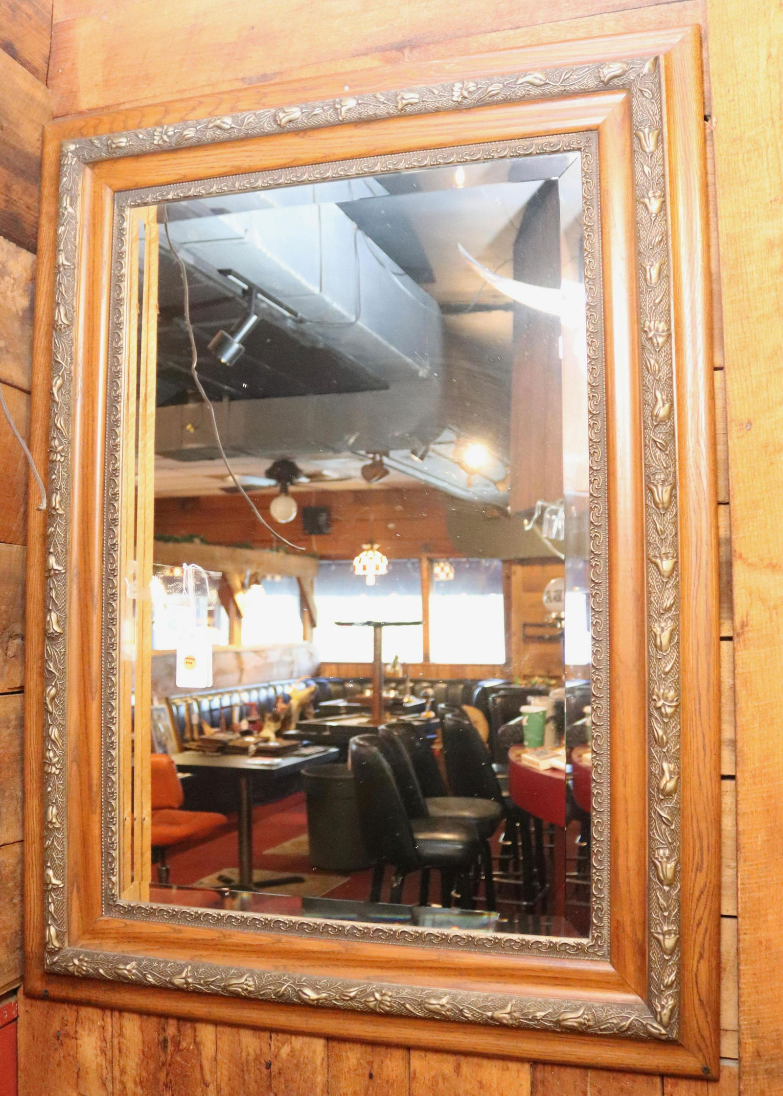 LARGE VICTORIAN MIRROR (1 of 1)