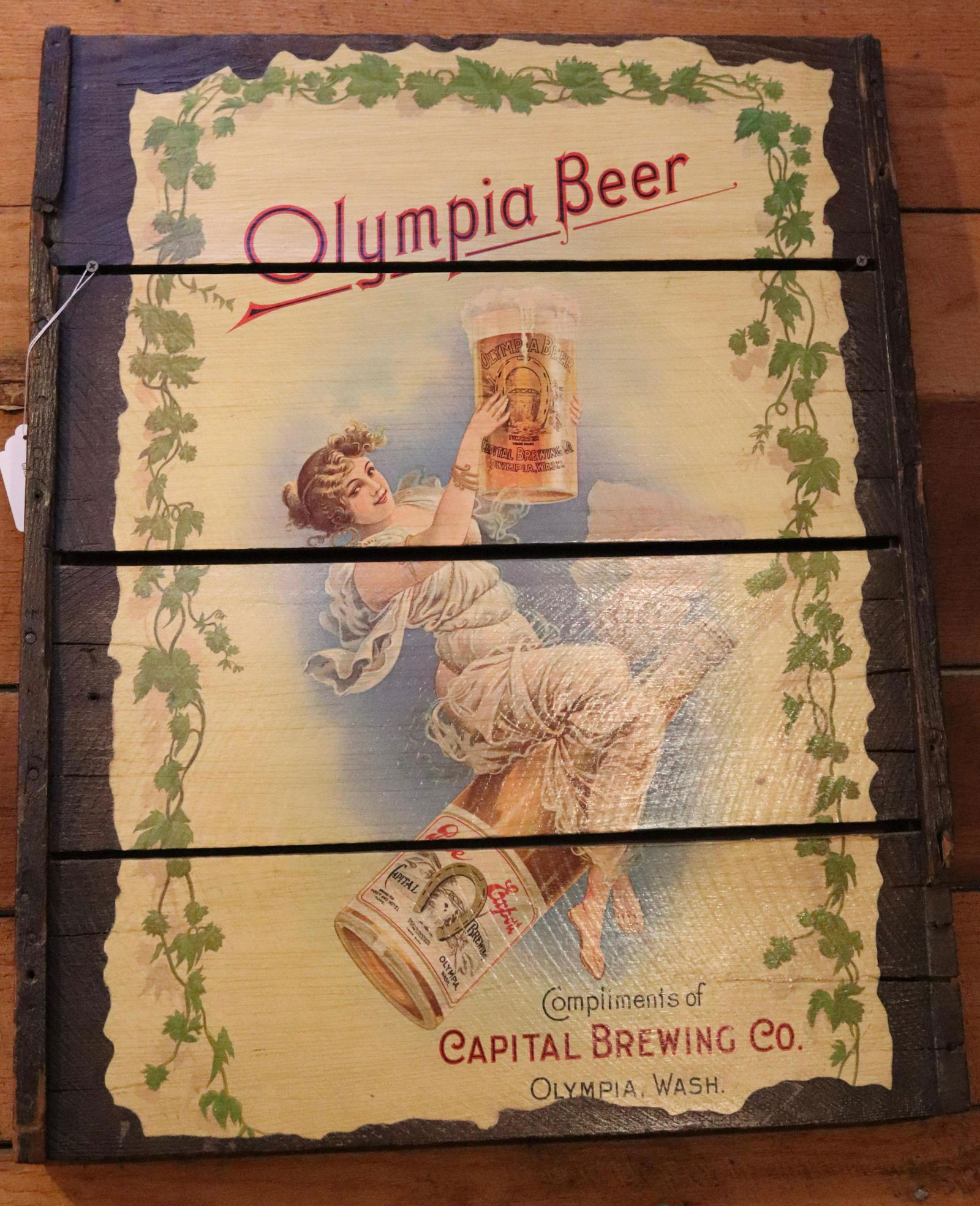 PAIR OF DECORATIVE SIGNS (1 of 2)