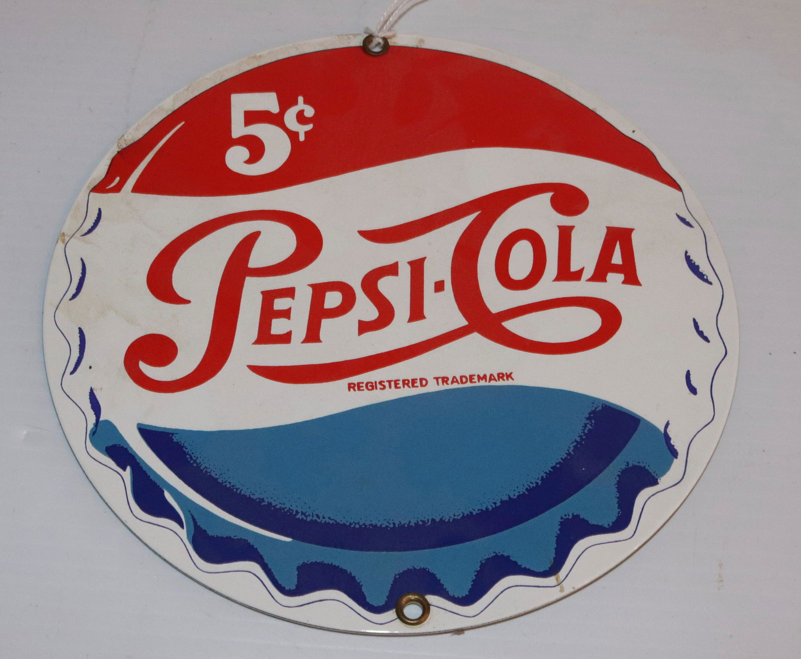 PORCELAIN ANDE ROONEY ADVERTISING SIGN (1 of 2)