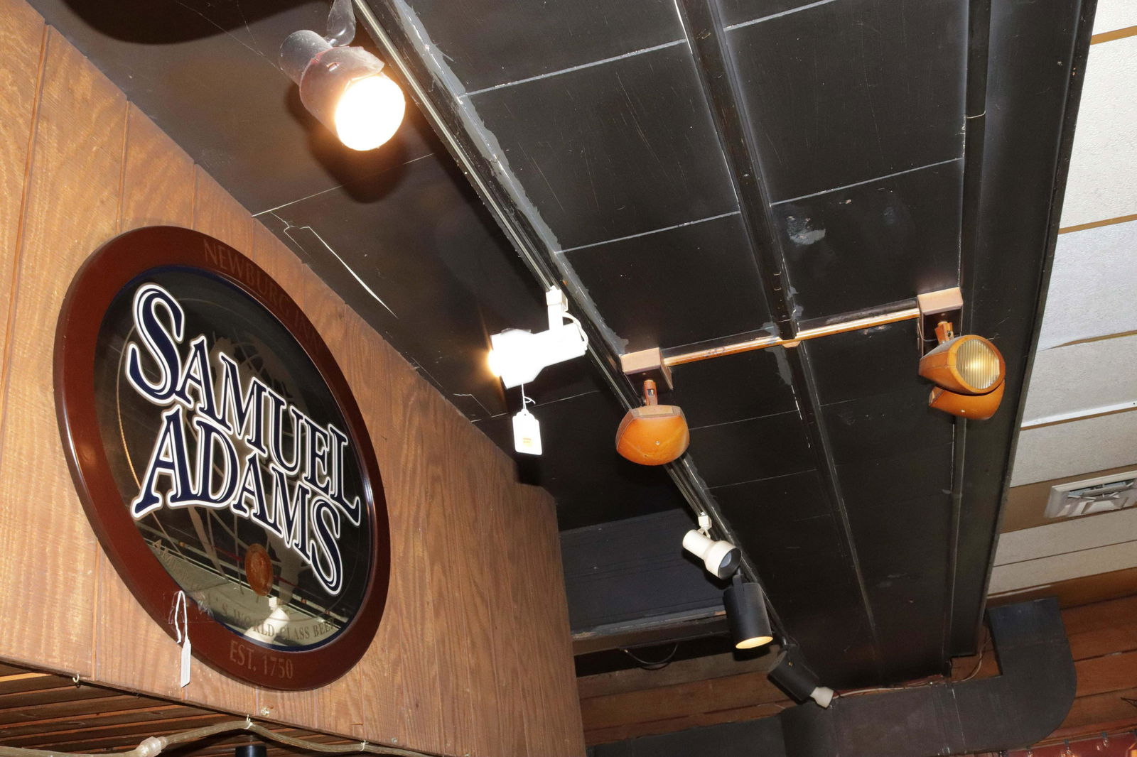 TRACK LIGHTING IN BAR ROOM (1 of 3)