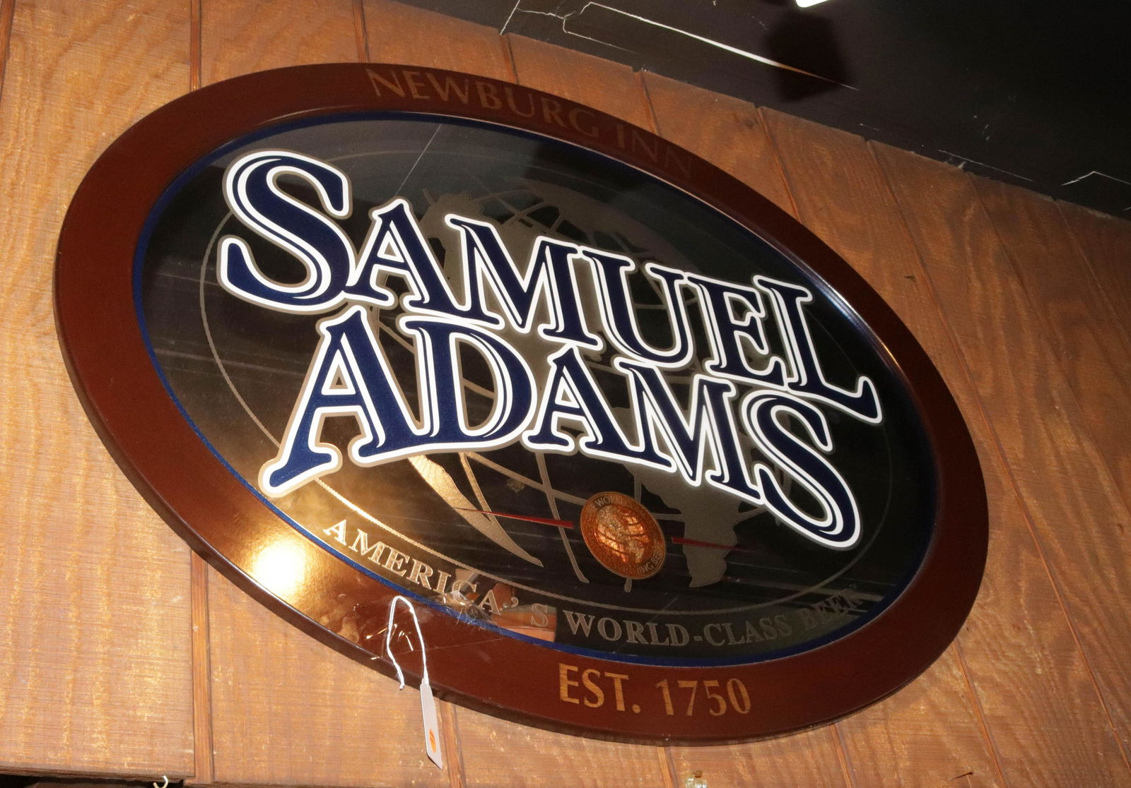 SAMUEL ADAMS ADVERTISING MIRROR (1 of 1)