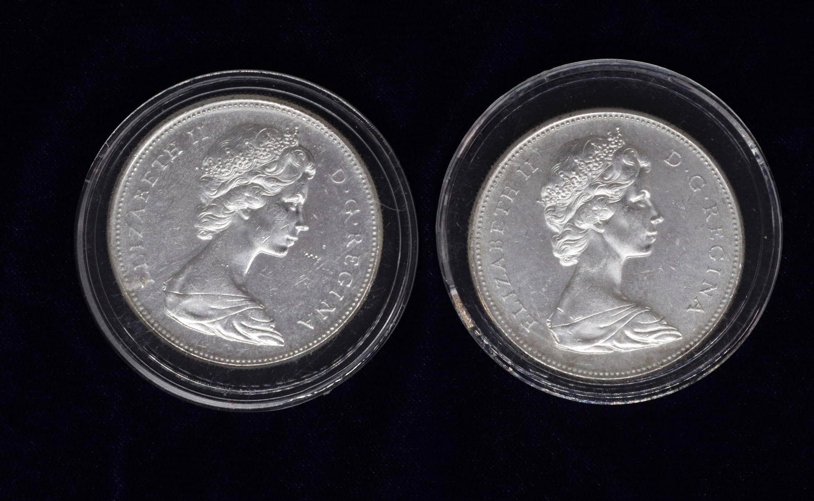 (2) CANADA SILVER DOLLARS (1 of 2)