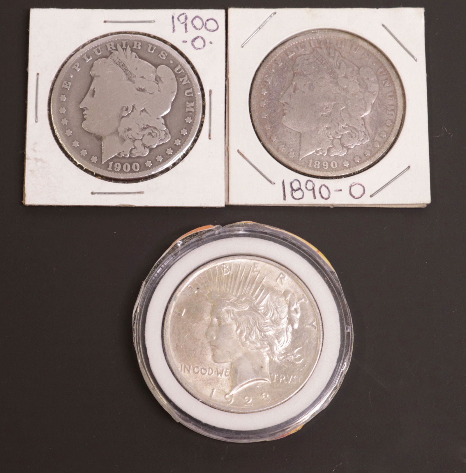 MORGAN & PEACE DOLLARS (1 of 2)