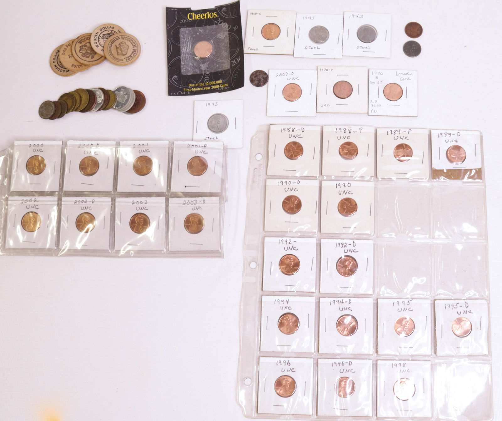 GROUP OF LINCOLN CENTS (1 of 5)