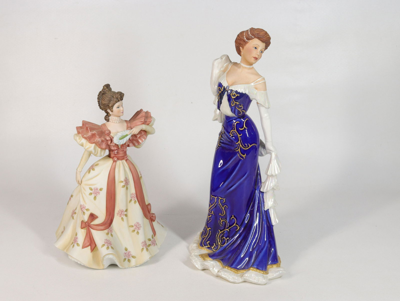 PAIR OF PORCELAIN FIGURES (1 of 3)