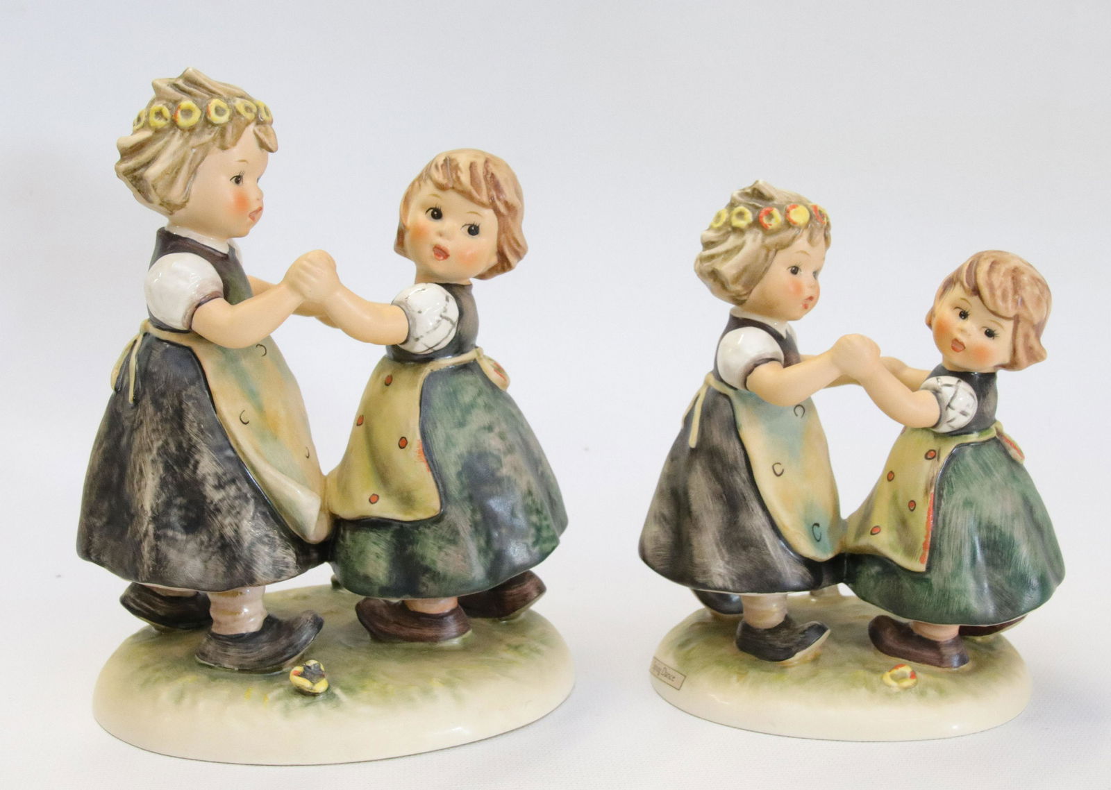PAIR OF GOEBEL HUMMEL PORCELAIN FIGURES (1 of 4)