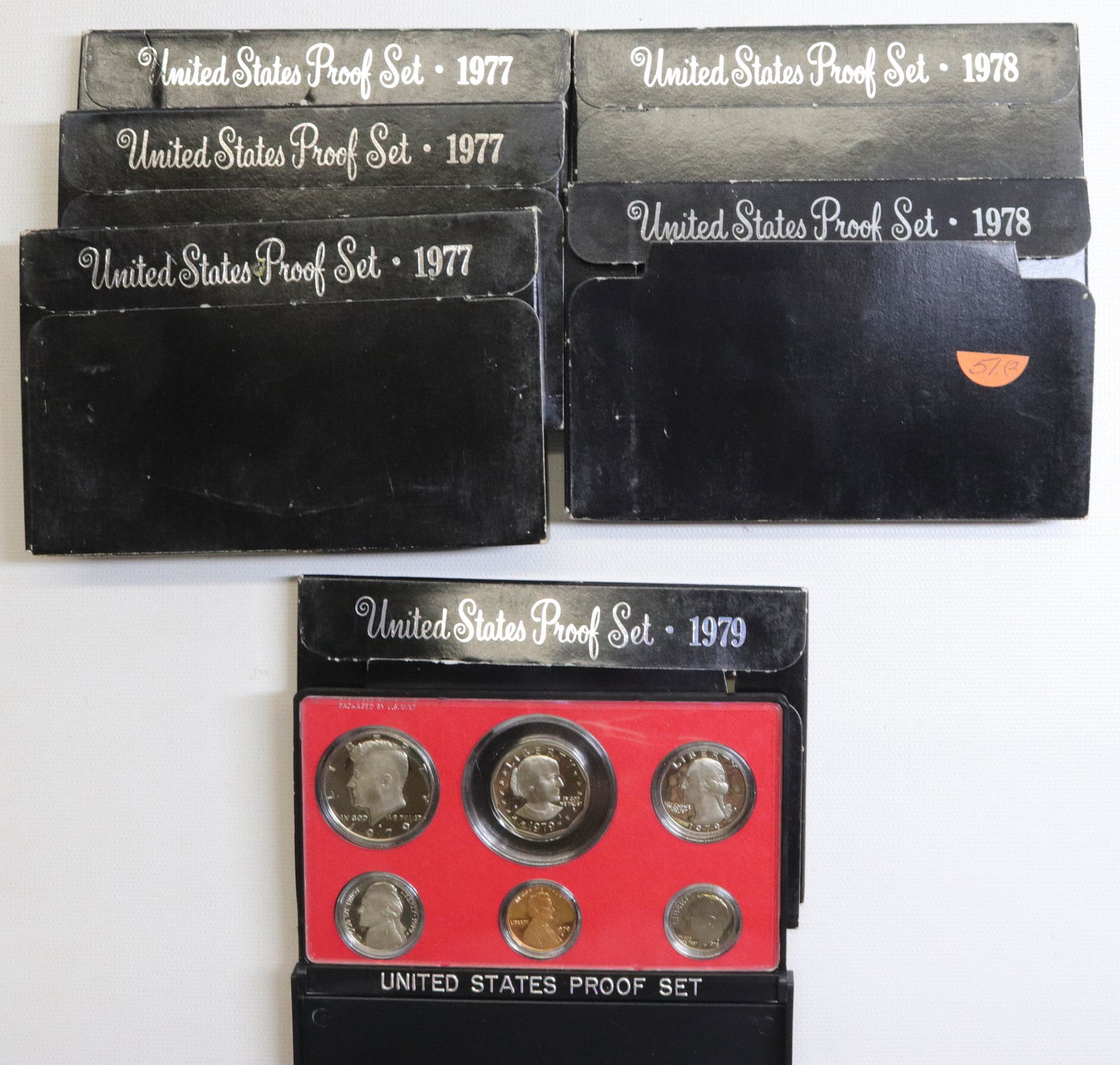 SIX US PROOF SETS (1 of 1)