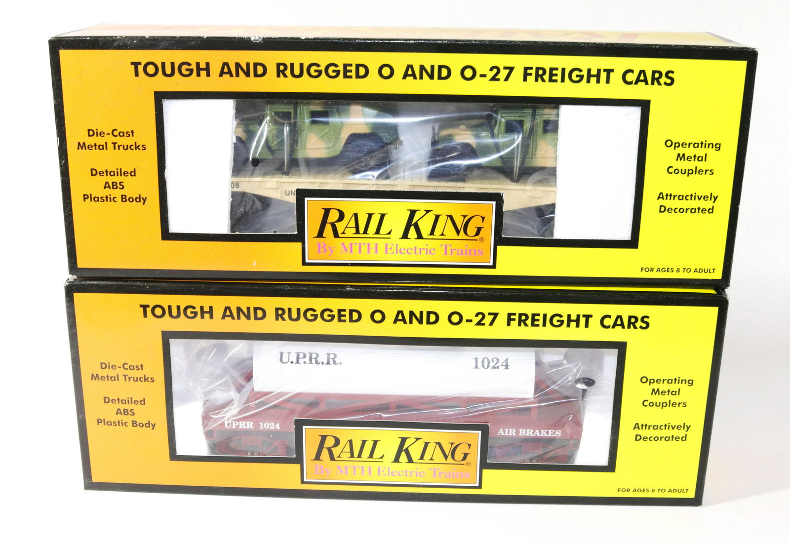 MTH RAILKING TRAIN CAR LOT (1 of 2)