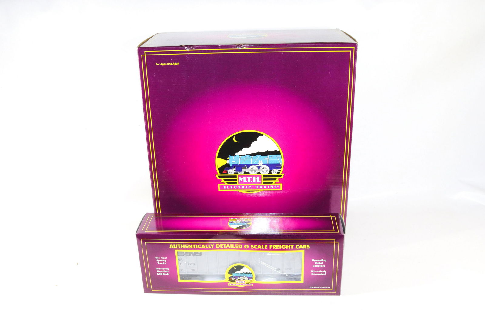 MTH COAL HOPPER CAR SET IN BOX (1 of 2)