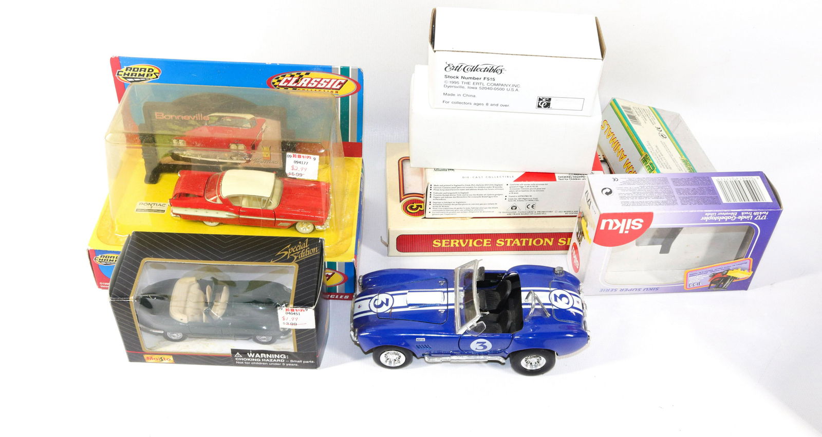 DIECAST CAR BOX LOT (1 of 1)