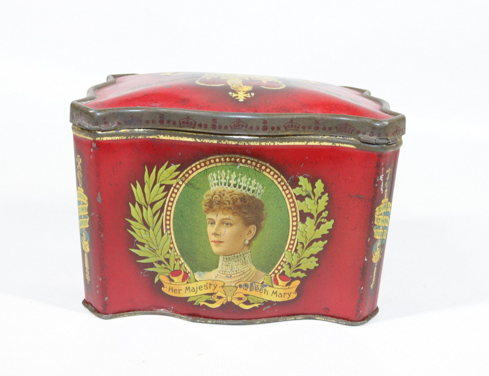 ENGLISH ROYALTY LITHOGRAPH TIN (1 of 4)