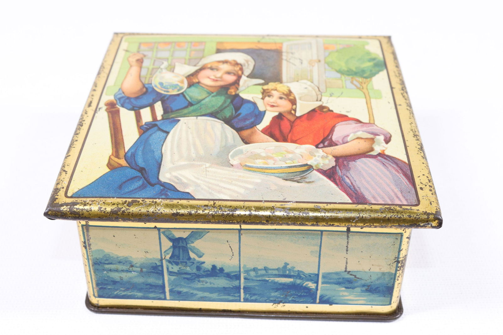 S. HENDERSON AND SONS LITHOGRAPH TIN (1 of 3)