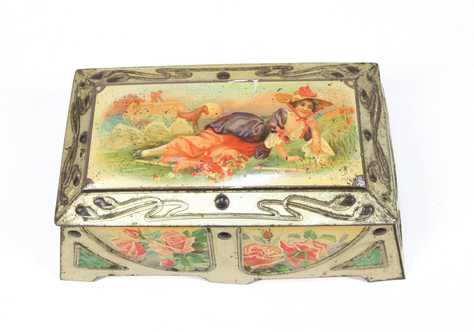 GRAY DUNN & CO. BISCUIT TIN (1 of 7)