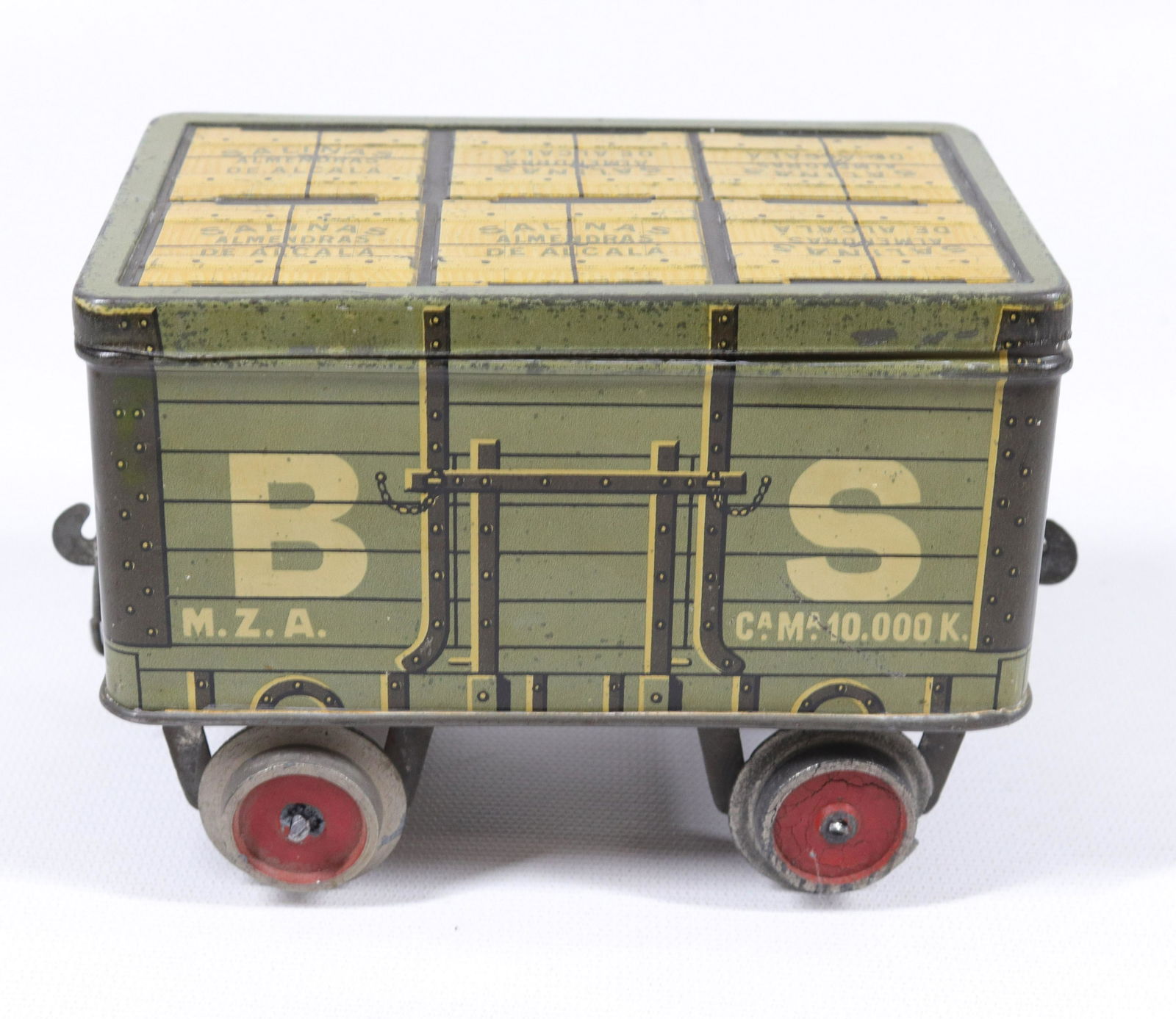 SALINAS TIN LITHOGRAPH FREIGHT CAR (1 of 3)