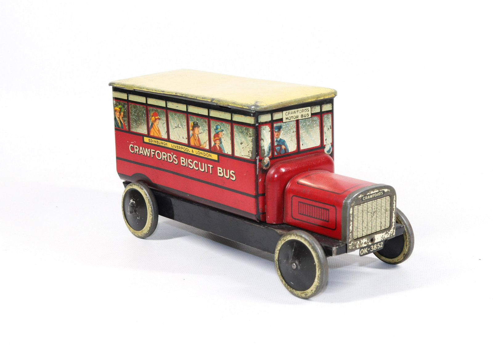 CRAWFORDS BISCUIT BUS LITHOGRAPH TIN (1 of 4)