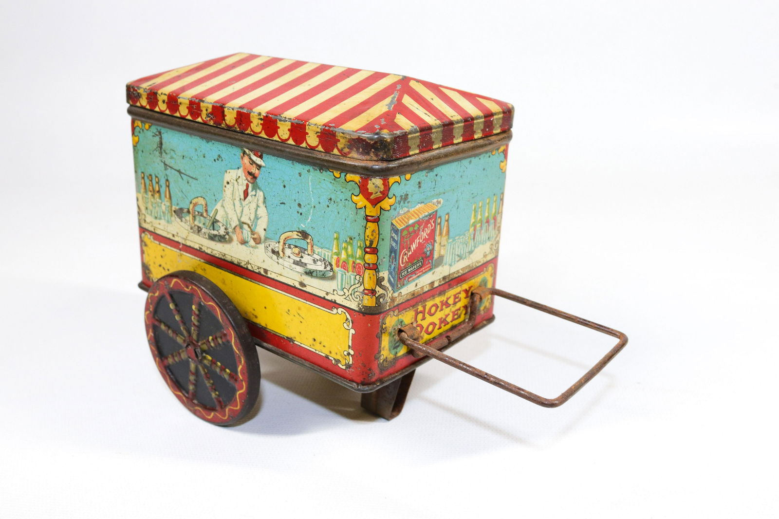 WILLIAM CRAWFORD AND SONS  BISCUIT TIN (1 of 4)
