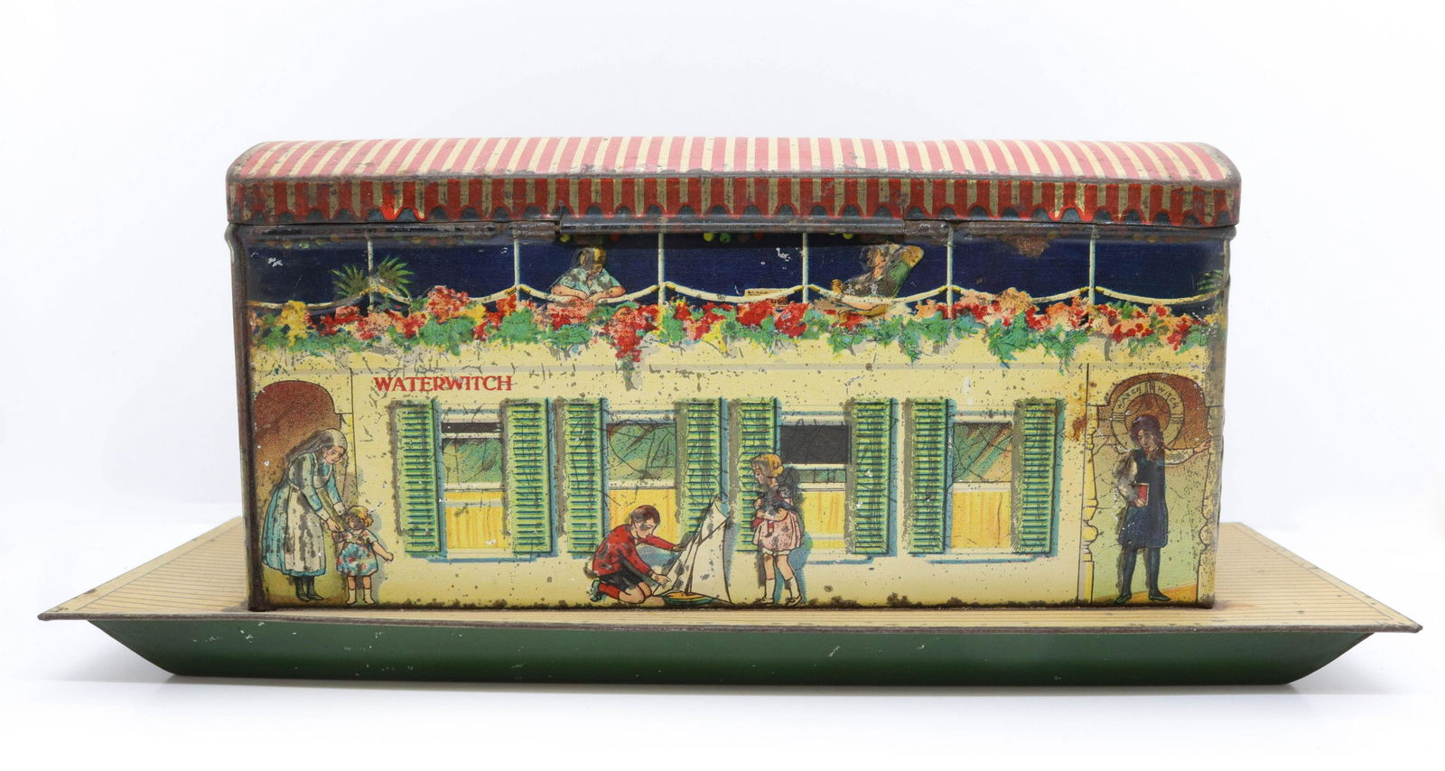W&R JACOBS AND COMPANY BISCUIT TIN (1 of 4)