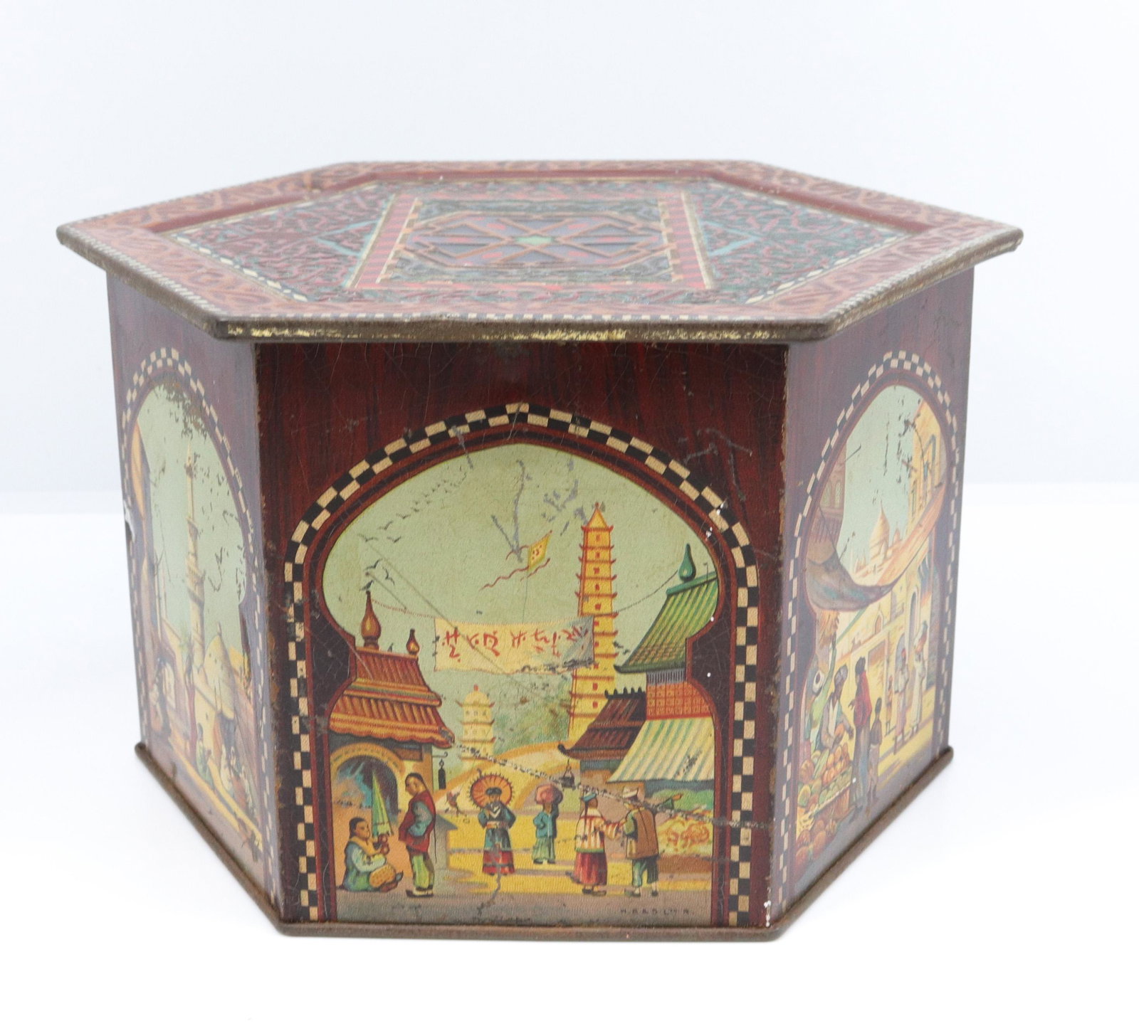 MEREDITH AND DREW LITHOGRAPH TIN (1 of 6)