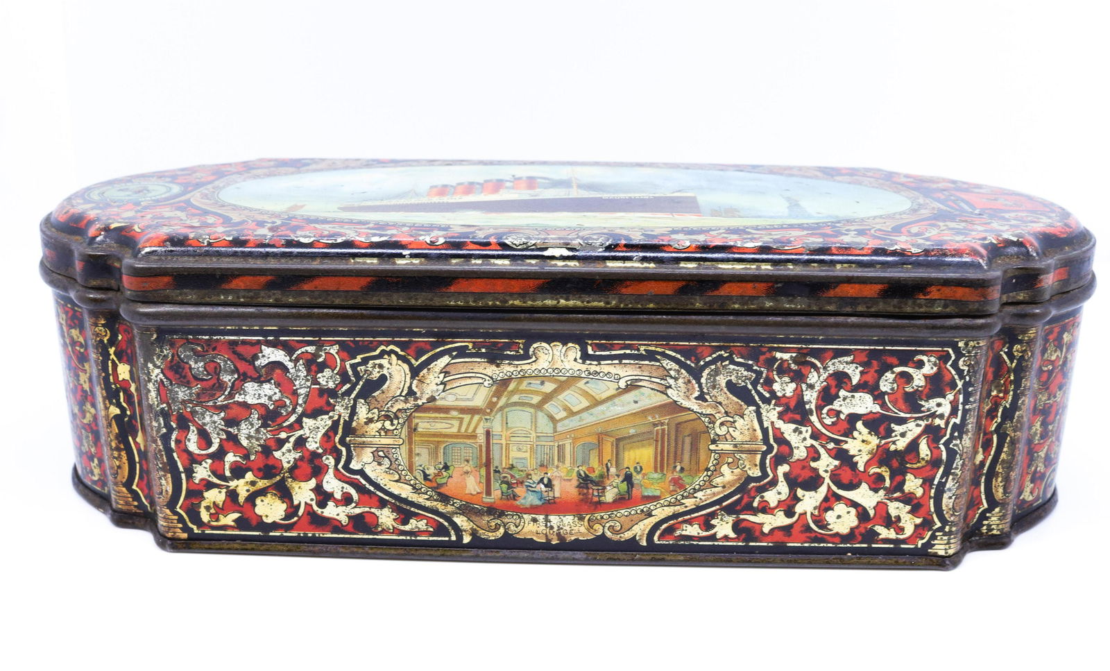 HUNTLEY & PALMERS BISCUIT TIN (1 of 6)