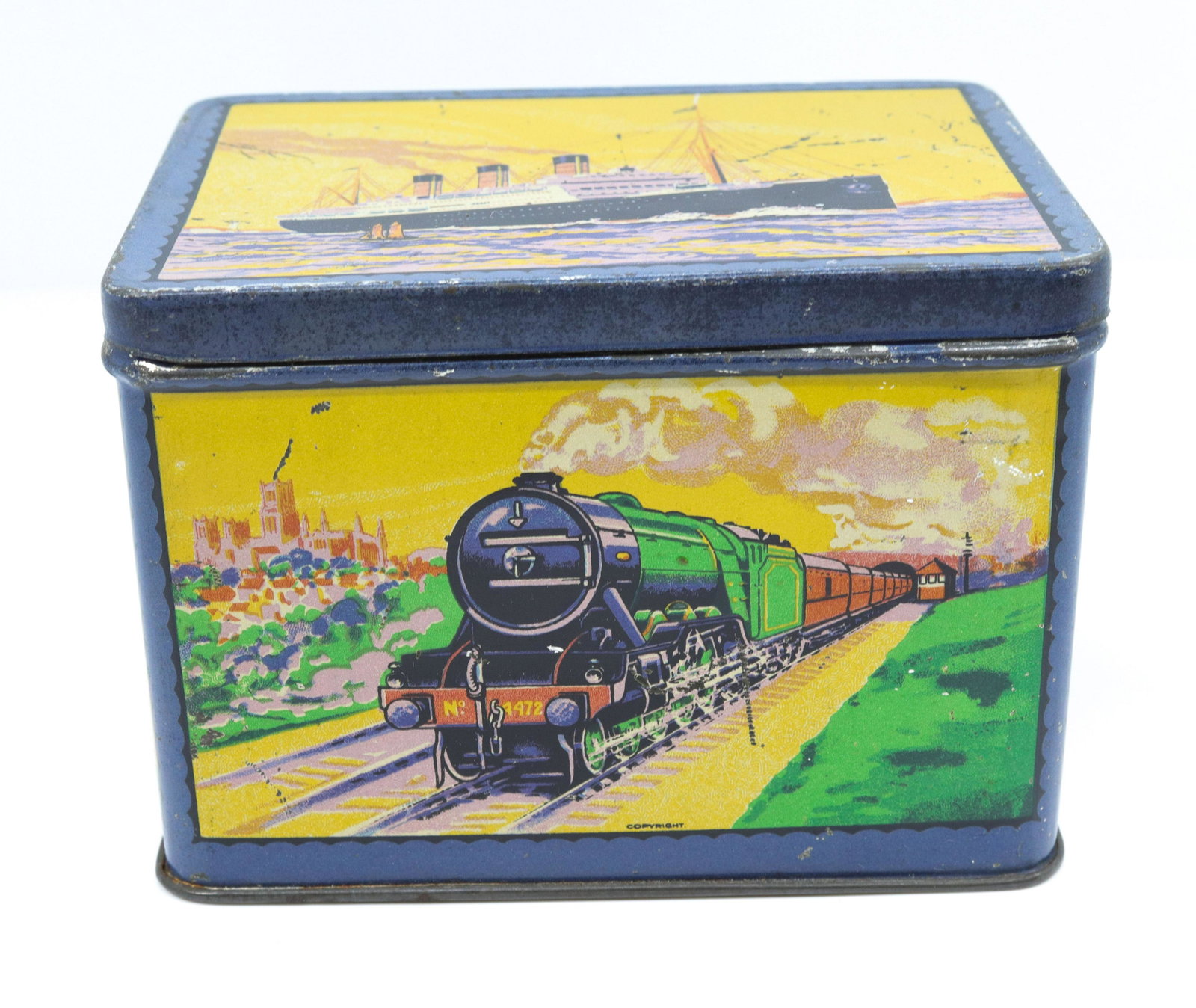 TRANSPORTATION BISCUIT TIN (1 of 4)