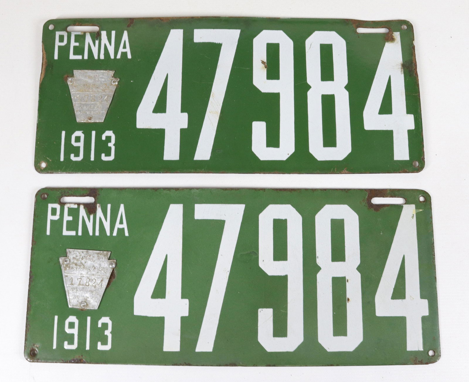 Antique License Plate And Tool Auction Prices 251 Auction Price Results Hartzell S Auction Gallery Inc In Pa