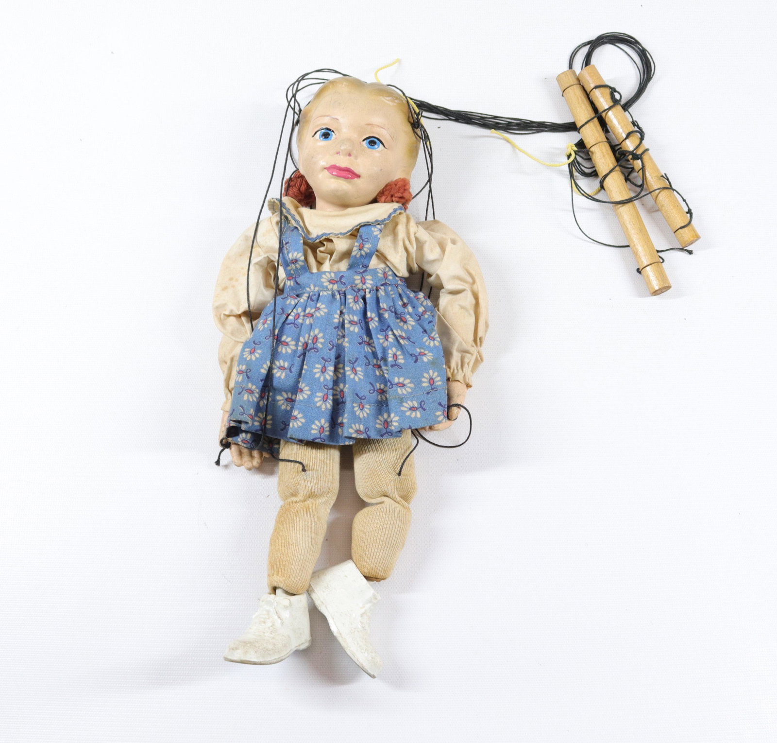 EFFANBEE MARIONETTE: EMILY ANN BY VIRGINIA AUSTIN. CA. 1930 Size: 13" H