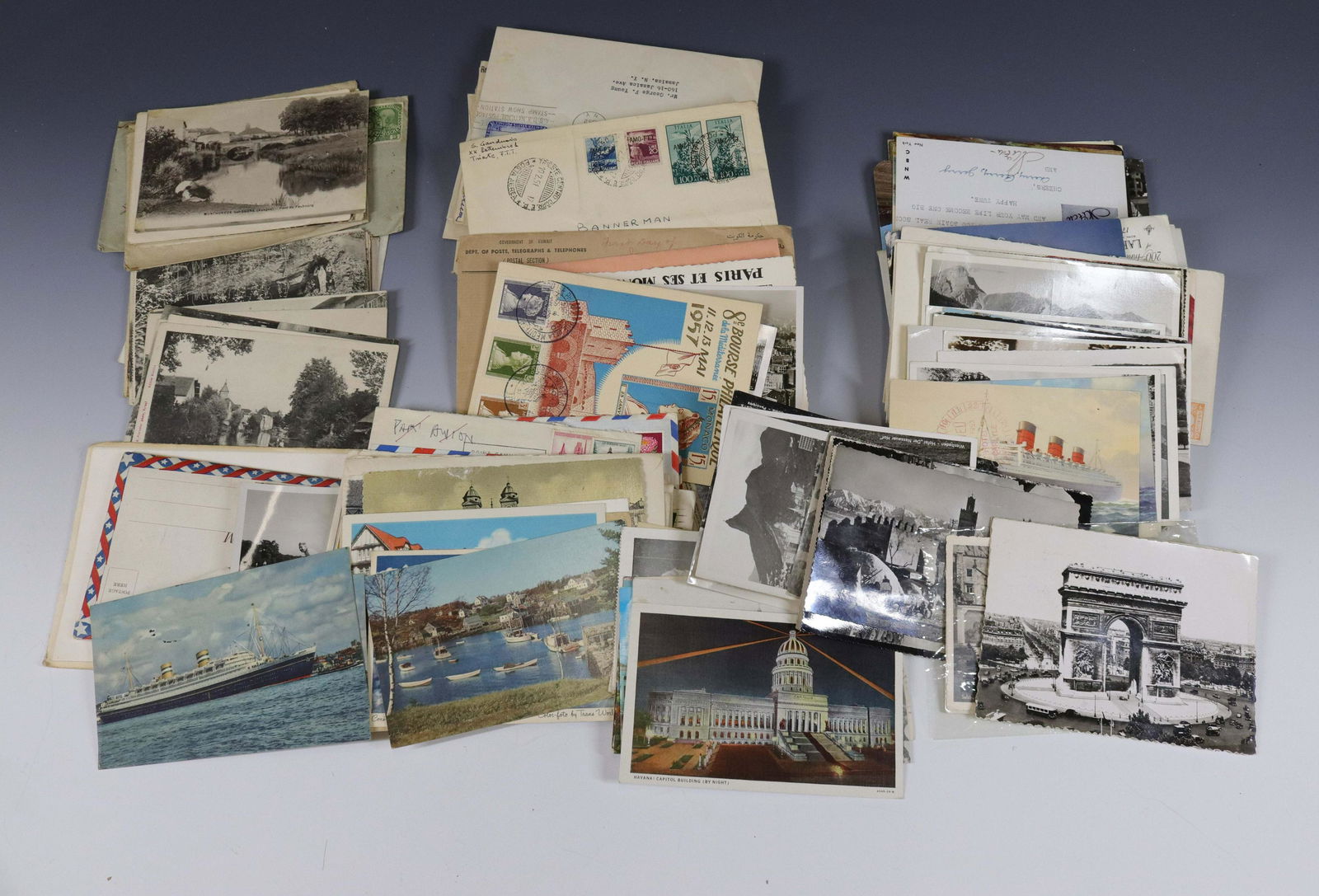 GROUP LOT OF LETTERS AND POSTCARDS (1 of 3)